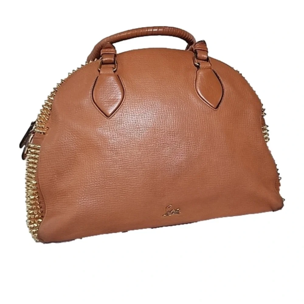 Christian Louboutin Panettone Brown Large Calf Ranch